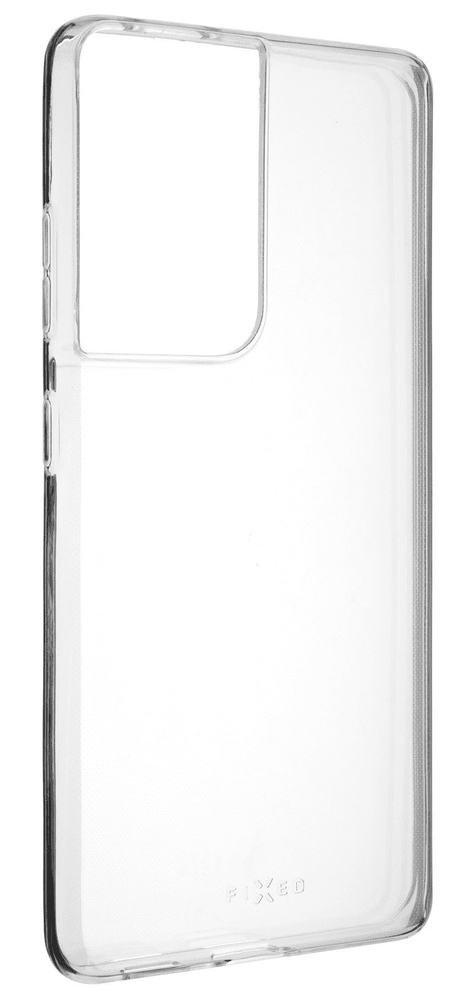 FIXED Ultratenké TPU gélové puzdro Skin pre Samsung Galaxy S21 Ultra, 0,6 mm FIXTCS-632, číre